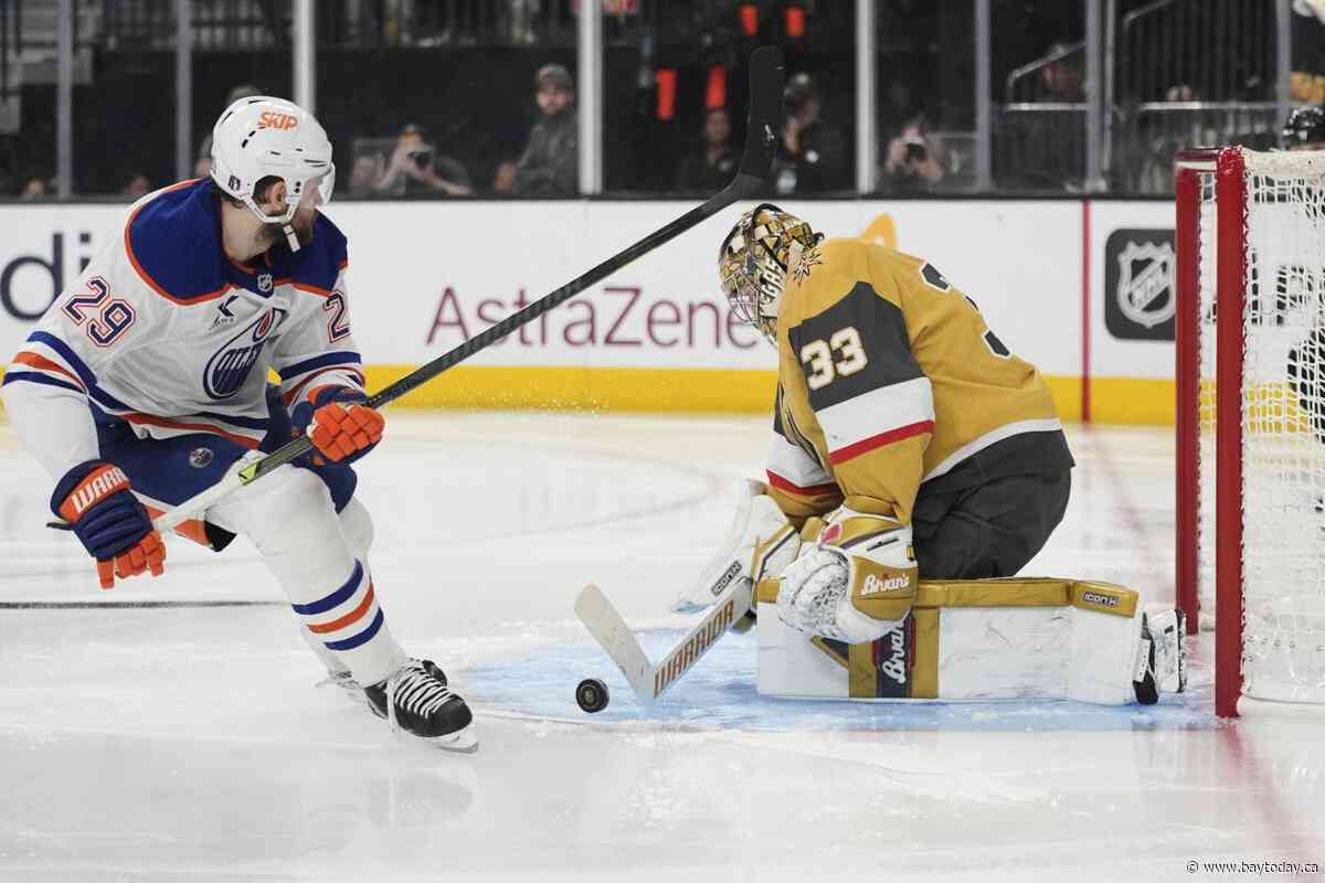 Kapanen's OT winner lifts Oilers past Golden Knights to advance to conference finals