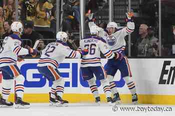 Oilers beat Golden Knights 1-0 in OT in Game 5 to reach Western Conference finals