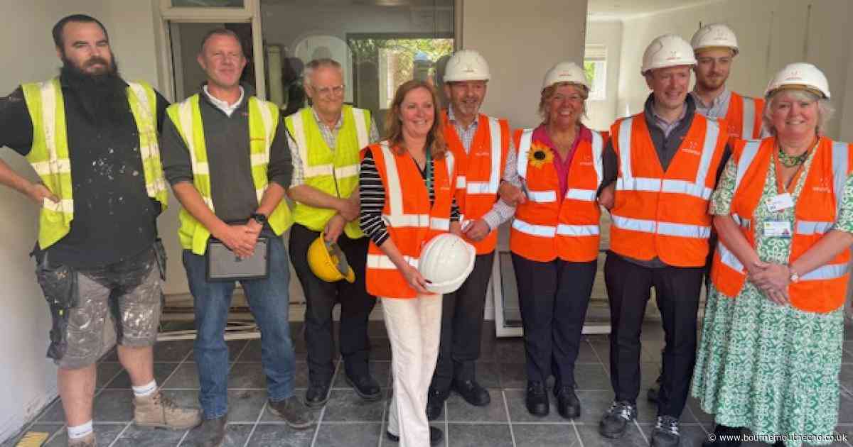 Work begins to transform building into new hospice