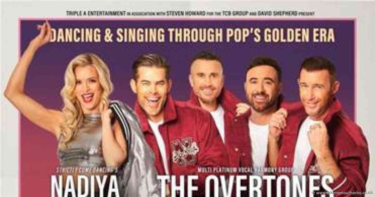 Strictly star and singing group set for Bournemouth show