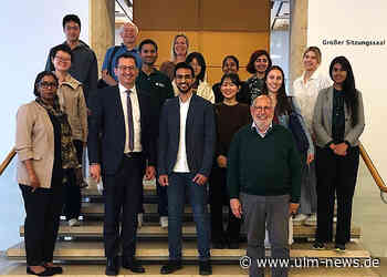 Internationale Studierende zu Gast im Rathaus