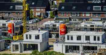 Flinke afname: bijna 40 procent minder vergunningen afgegeven voor nieuwbouwwoningen