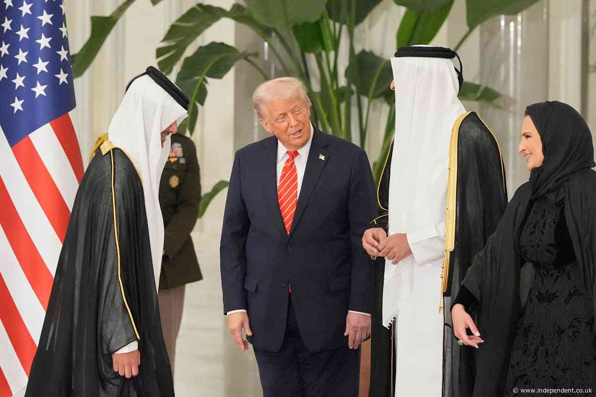 Trump signs $200bn Qatar deal after hailing meeting with Syria’s ‘young, attractive’ president: Live updates