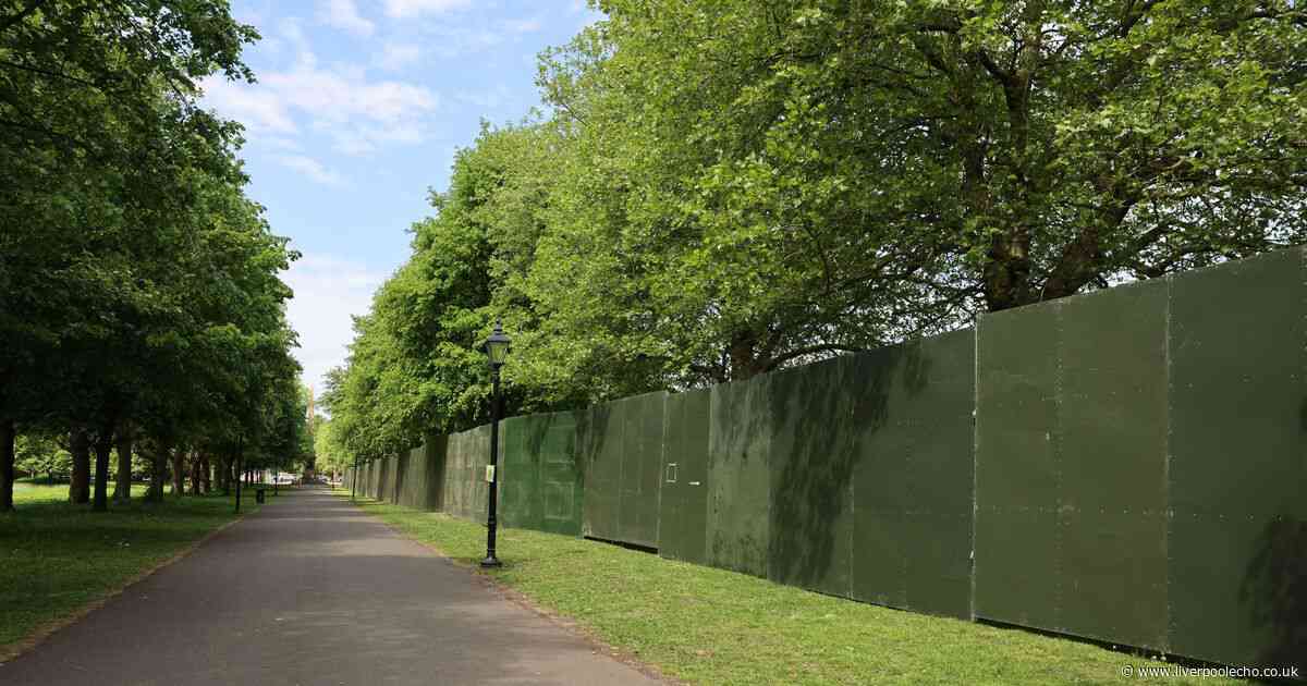 Sefton Park 'now a poor man's Alcatraz' as Big Weekend works continue