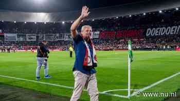 Stadionspeaker Houtman geroerd bij afscheid: 'Dit is typisch Feyenoord-publiek'