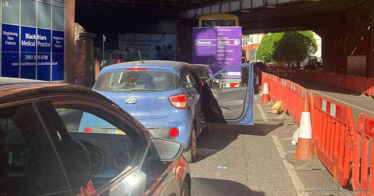 "I got trapped for HOURS in city centre roadworks 100 yards from my flat so had to take drastic action"