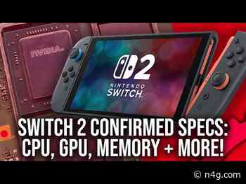 Nintendo Switch 2 Confirmed Specs: CPU, GPU, Memory, System Reservation + More