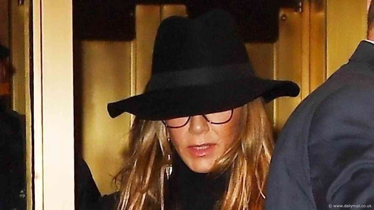 Tense Jennifer Aniston breaks cover in NYC after terrifying stalker crashed the gate of her $22M Bel-Air estate