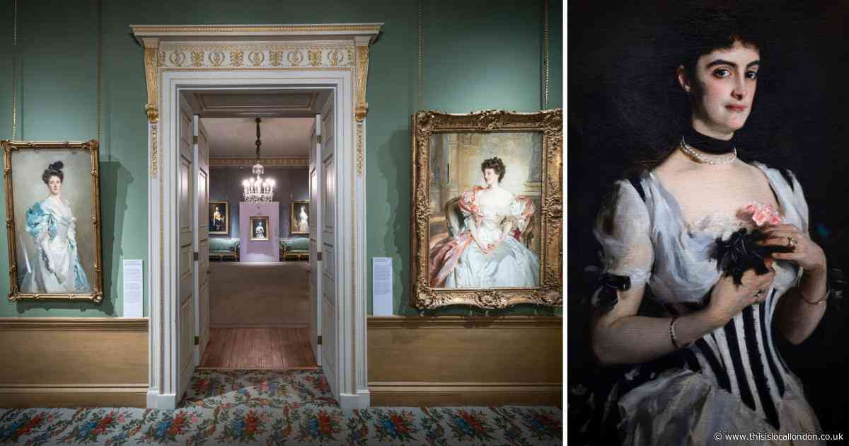 'World class' portraits of American heiresses on show in Hampstead