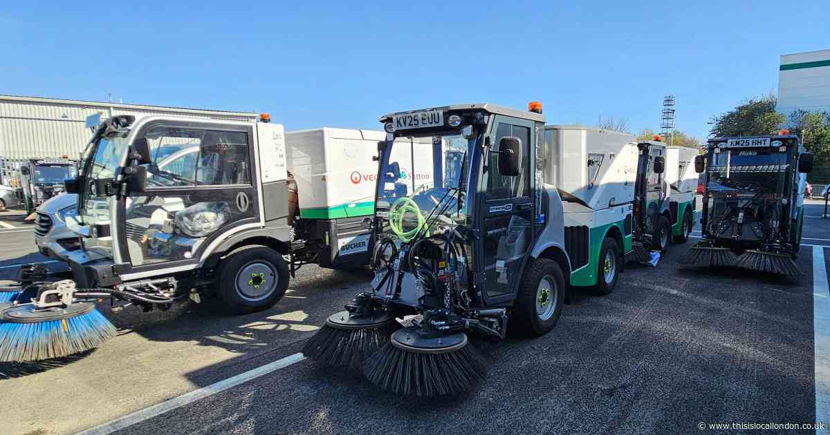 Sutton's new 'electric' street sweepers that will actually run on diesel