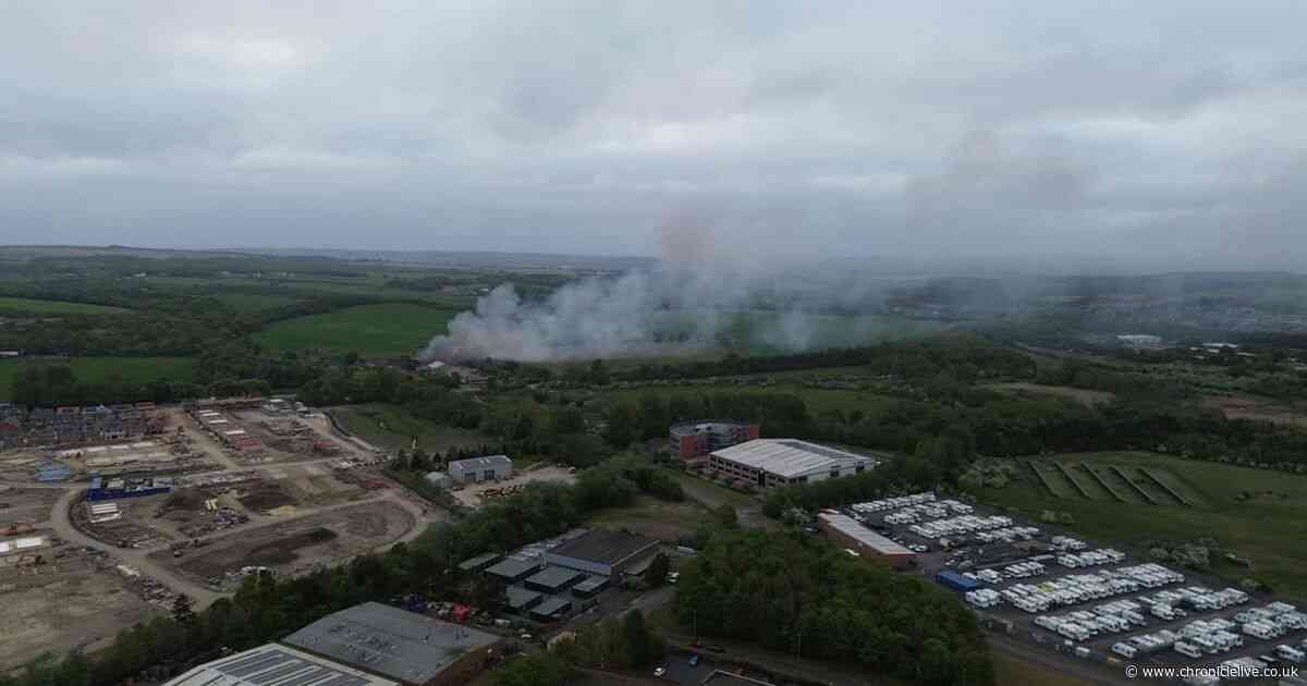 Stanley fire LIVE: Updates as fire crews battle blaze at Tanfield Lea Industrial Estate