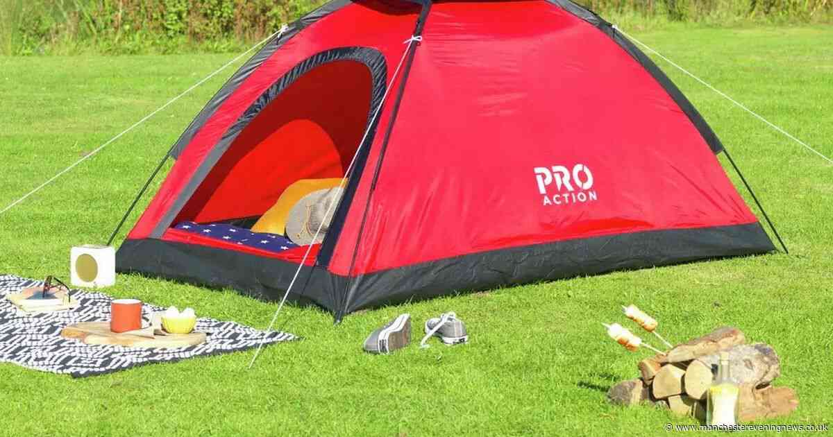 Argos shoppers rush to buy £10 two-person tent before it sells out