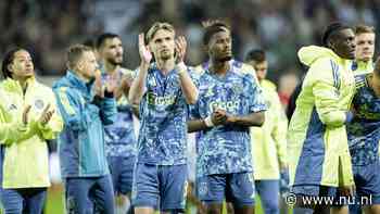 Ajax lijkt titel in één fatale minuut te verspelen: 'We hebben het verzuimd'