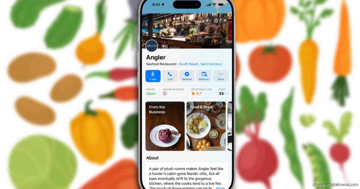 Apple Maps will now help you dine at the finest with a side of golfing