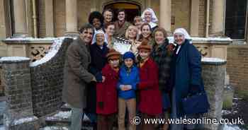 BBC Call the Midwife's Helen George shares sneak peek as filming for Christmas special continues