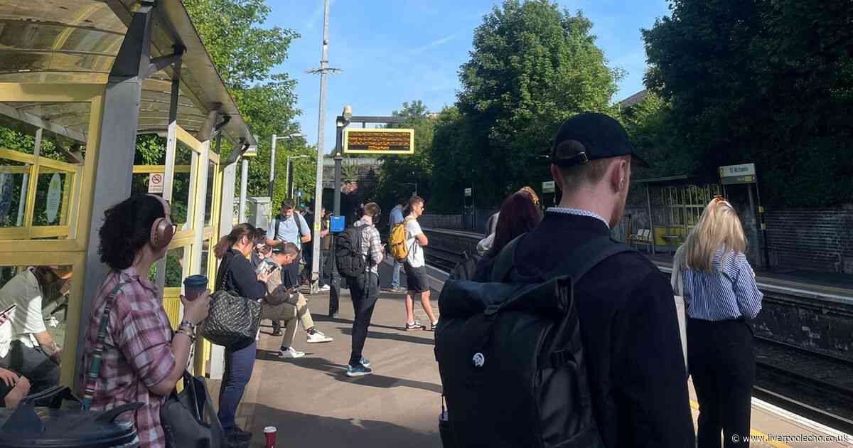 Merseyrail live updates as trains cancelled due to trespassers on line
