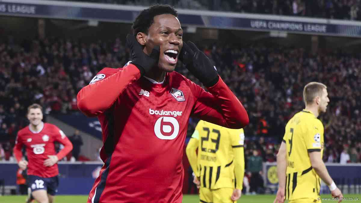 Man United and Arsenal target Jonathan David confirms he will leave Lille for FREE in the summer... with one club already in 'advanced talks' with the striker