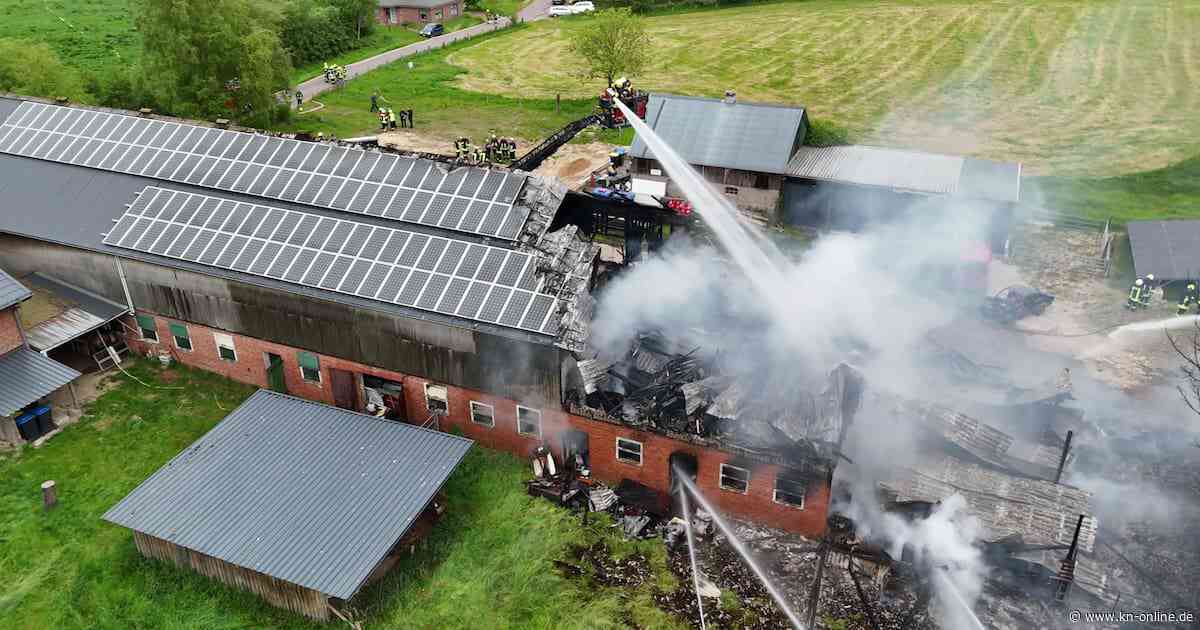Feuer in Steenfeld: Großbrand in Werkstatthalle – 160 Kräfte im Einsatz