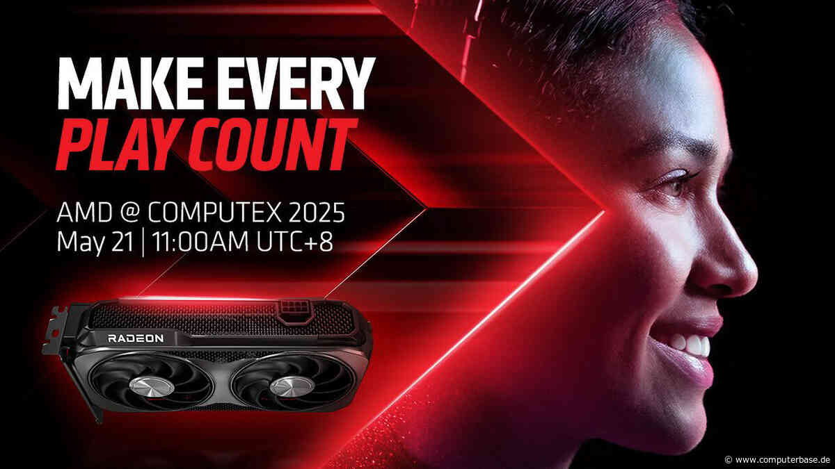 AMD: Radeon RX 9060 XT „offiziell“ zur Computex bestätigt
