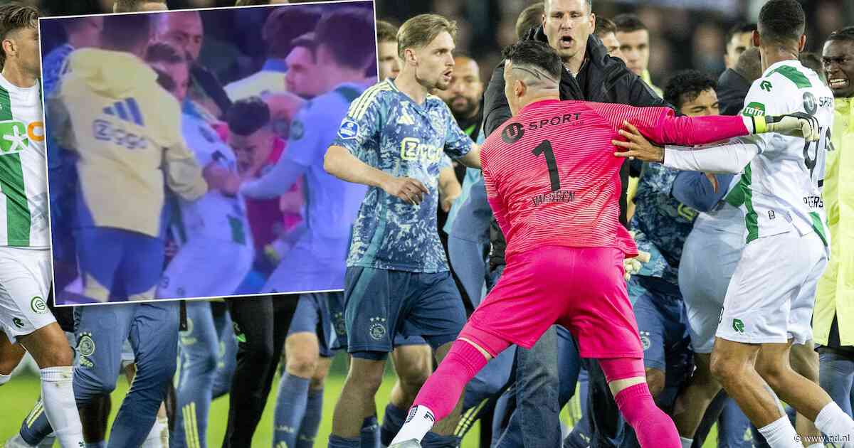 Krijgt opstootje in Groningen nog een staartje? Keeper Etiënne Vaessen deelt klappen uit aan assistent-coach Ajax