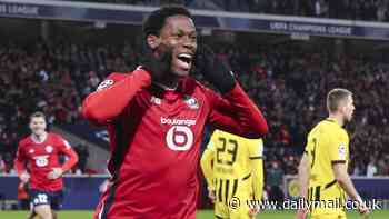 Man United and Arsenal target Jonathan David confirms he will leave Lille for FREE in the summer... with one club already in 'advanced talks' with the striker