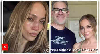 JLO injures face during AMA rehearsals