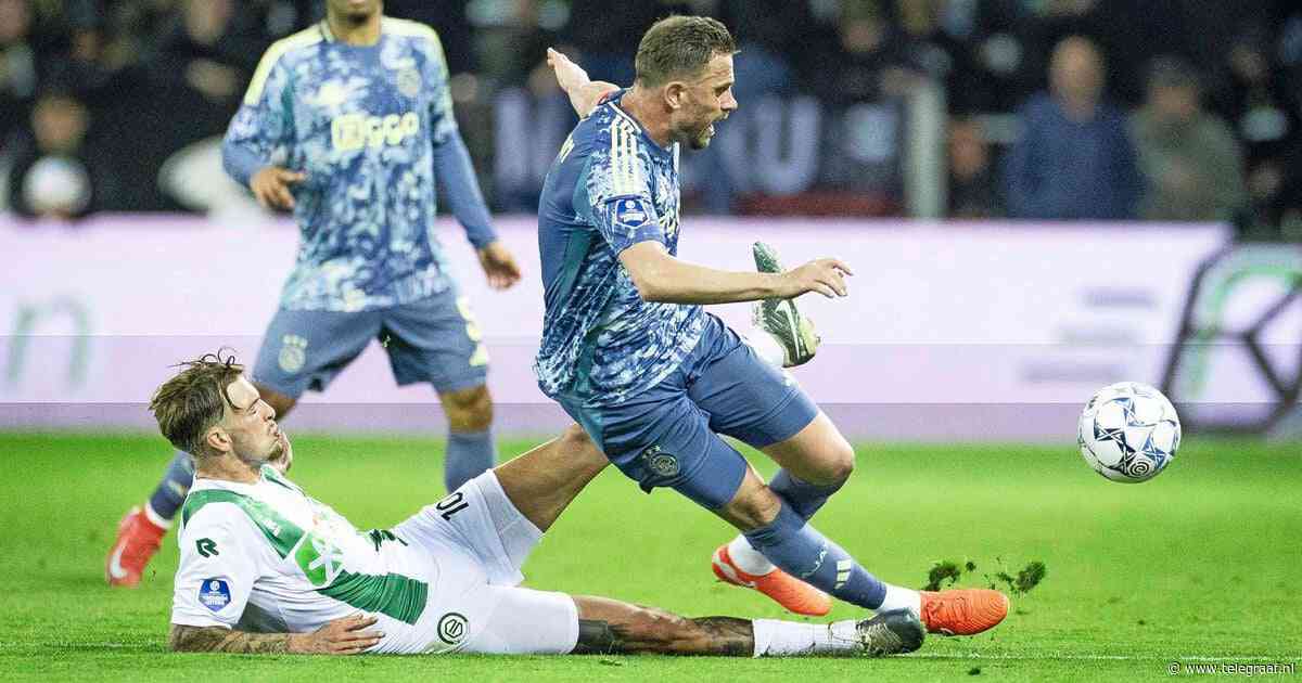 Nuno Valente (FC Groningen) hoopt op clementie na rode kaart tegen Ajax: ’Jordan Henderson was erg verbaasd’