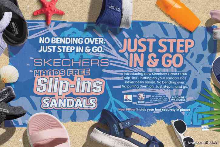 Neuer Sommerkomfort: Skechers lanciert vegane Slip-Ins Sandalen