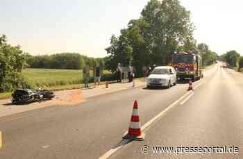 POL-ME: 20-jähriger Motorradfahrer schwer verletzt - 2505063