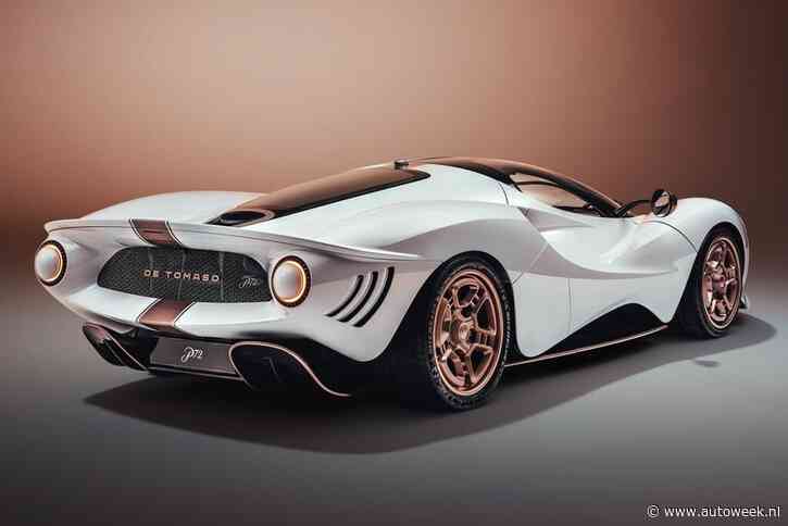 De Tomaso P72: analoog statement na zes jaar werkelijkheid