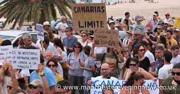 UK tourists warned of protests in Canary Islands this weekend - full list of locations
