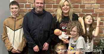 Mum of four given 10 years to live after collapsing at work