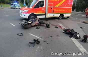 POL-ME: Vorfahrt missachtet: Verkehrsunfall mit schwerverletztem Motorradfahrer - 2505062