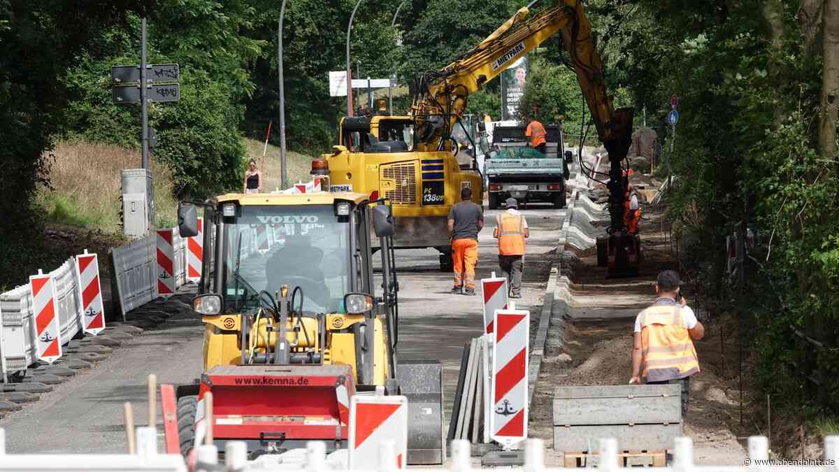Brückensanierung in Hamburg: B5 nur in eine Richtung befahrbar