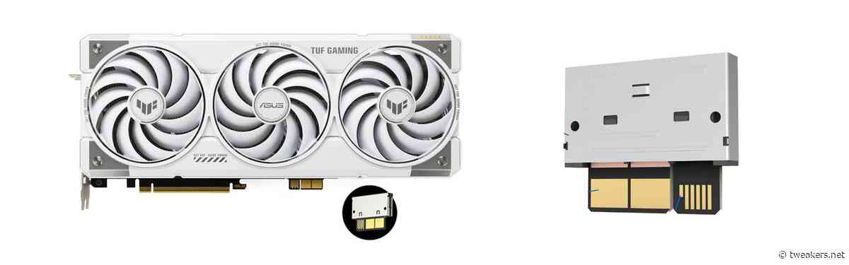 ASUS brengt 'kabelloze' RTX 5070 Ti met verwijderbare stroomadapter uit
