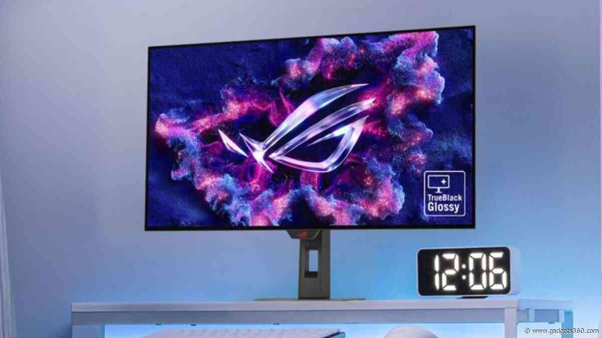 Asus ROG Strix OLED XG32U Series Gaming Monitors With Up to 480Hz Refresh Rate Announced