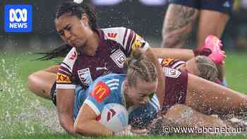 Live: 'Are you kidding?': Maroons score controversial Origin II opener at sodden SFS