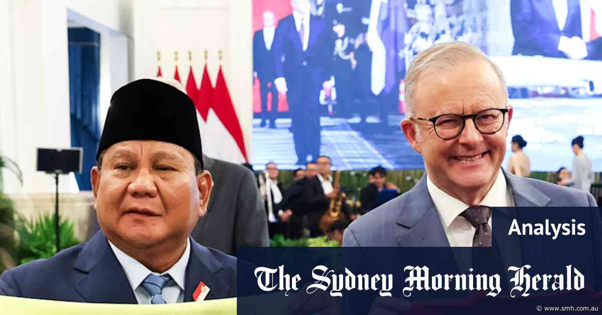 Indonesia’s president is a fan of one old proverb - and that was on full display for PM’s visit