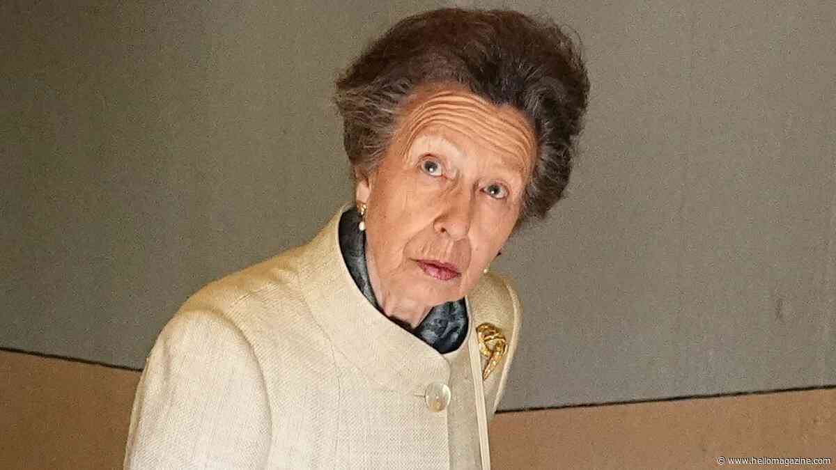 Princess Anne makes major style departure in cut-out dress