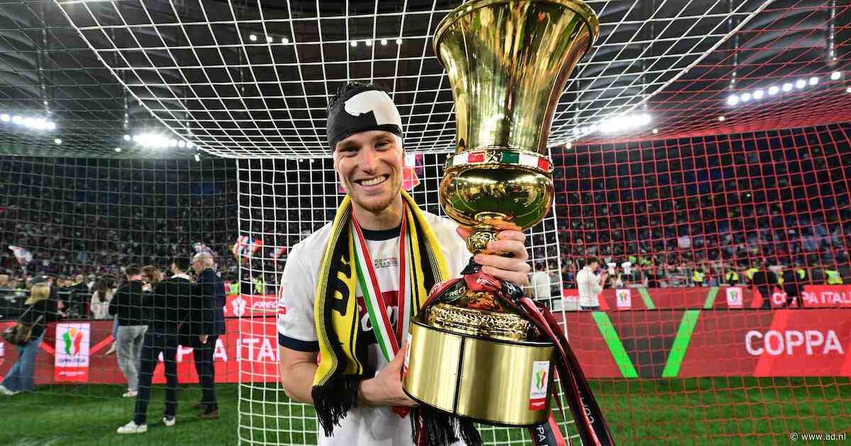 Sam Beukema en Thijs Dallinga winnen Coppa Italia met Bologna: ‘Dit is zo mooi, ik heb kippenvel’