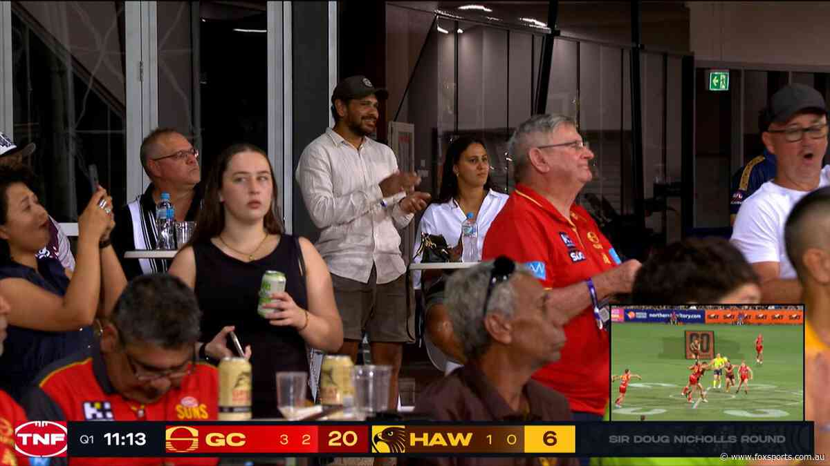 ‘It’s a great thing’: Ex-teammates celebrate Cyril Rioli’s return to the footy in Darwin