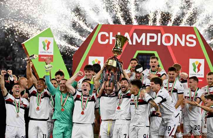 Bologna’s unlikely Coppa Italia triumph ends long wait for silverware