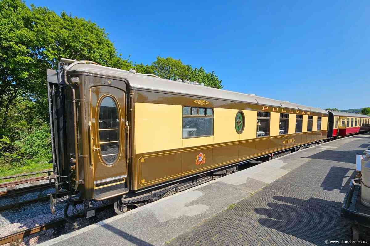 Winston Churchill’s D-Day carriage returns to rails after 50 years