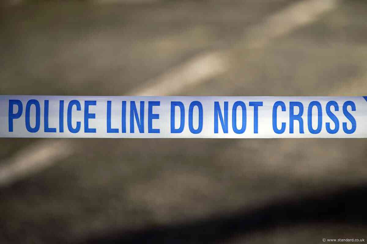 Double stabbing suspect in serious condition after he was shot by police