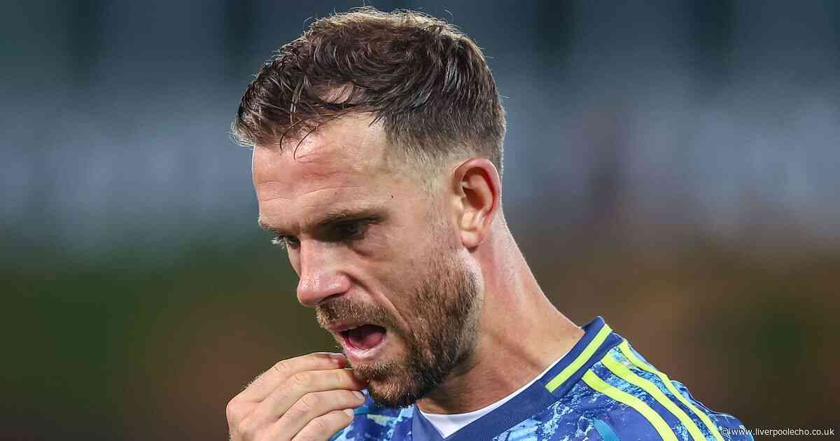 Jordan Henderson 'descending into hell' as former Liverpool team-mate suffers devastating setback