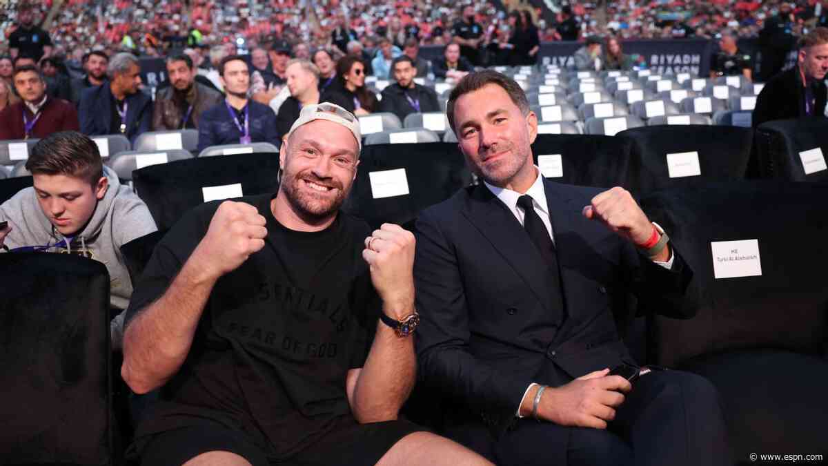 Hearn pleads with Fury: Put us out of our misery