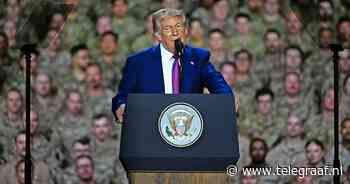 Trump bezoekt militairen in Qatar en zinspeelt wéér op derde termijn: ’Daar moeten we over nadenken’
