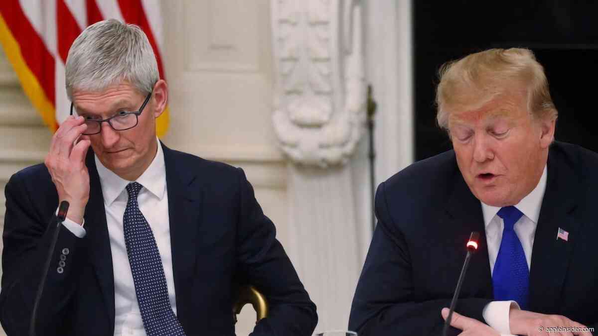 Trump has a problem with Tim Cook, because Foxconn is building factories in India