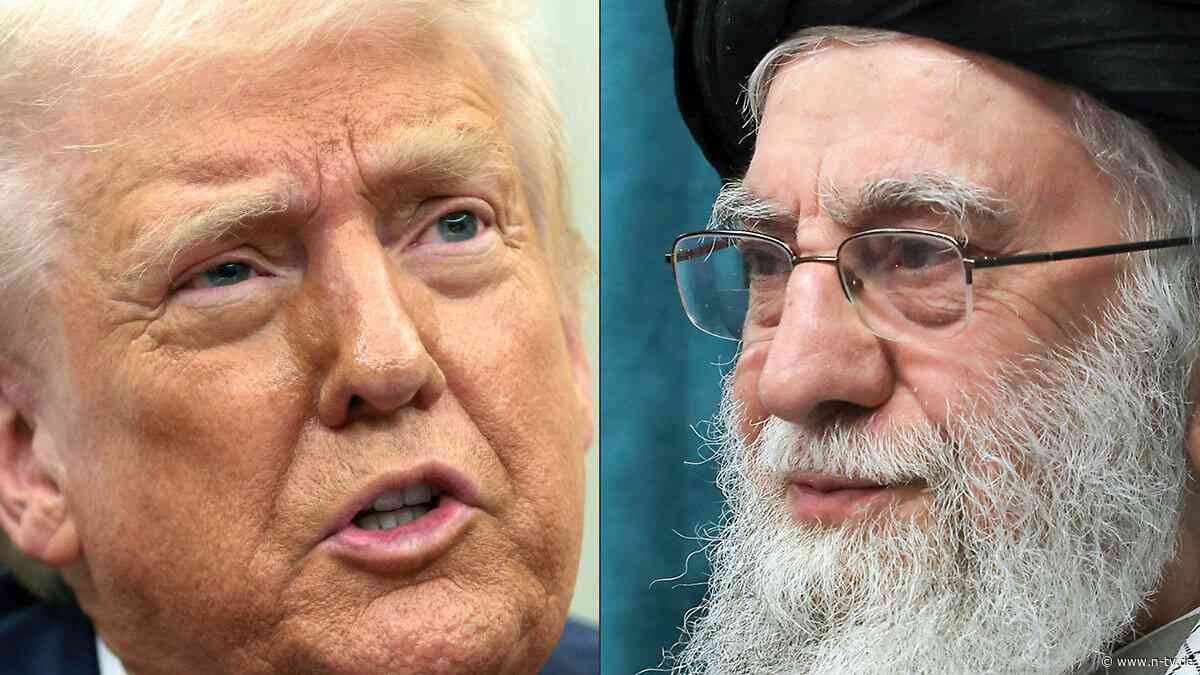 "Mit großer militärischer Härte": Trump sieht Atom-Deal mit Iran nahe - und droht