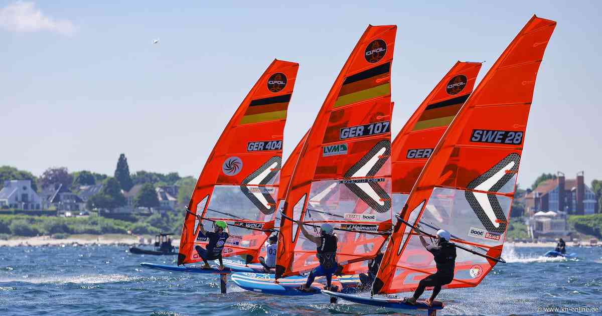 Ohne Kiten, nur fünf Tage: Verkürztes Surfprogramm der Kieler Woche